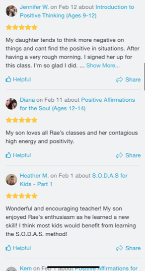 Outschool parent review